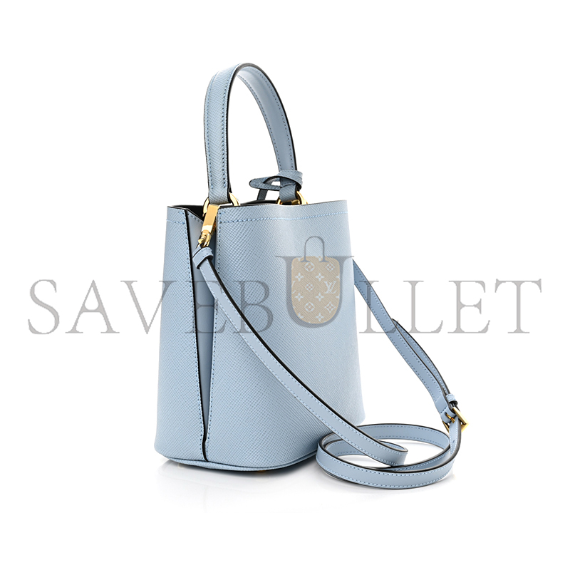 PRADA SAFFIANO SMALL PANIER BUCKET BAG 1BA217 (18*17*10.5cm)